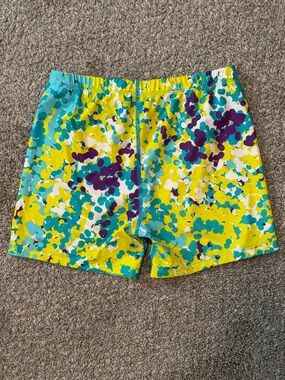 Reebok Spandex Splatter Polka Dot Shorts